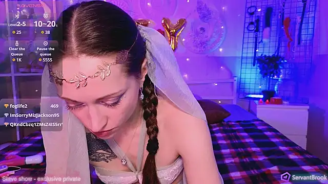 ServantBrook online show from 8, 2, 2025