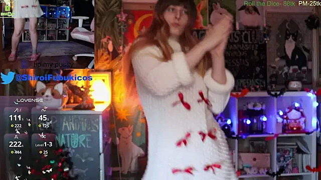 ShiroiFubuki online show from 4, 12, 2024