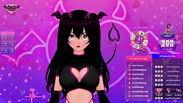 Snapshot of valeriyavixen chatting on 6, 3, 2025 valeriyavixen online show from 6, 3, 2025