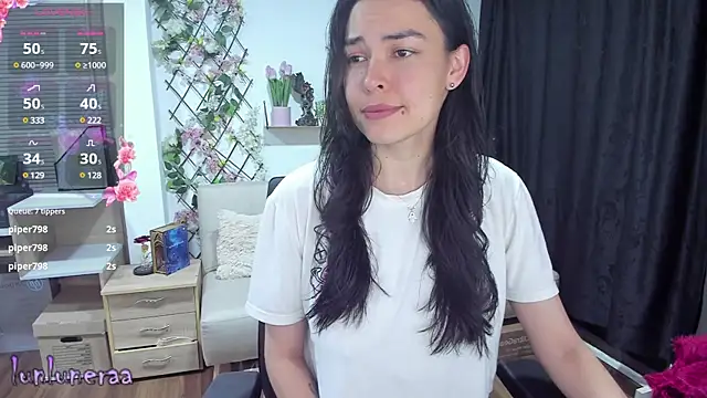 Snapshot of Lunlunera chatting on 3, 2, 2025 Lunlunera online show from 3, 2, 2025
