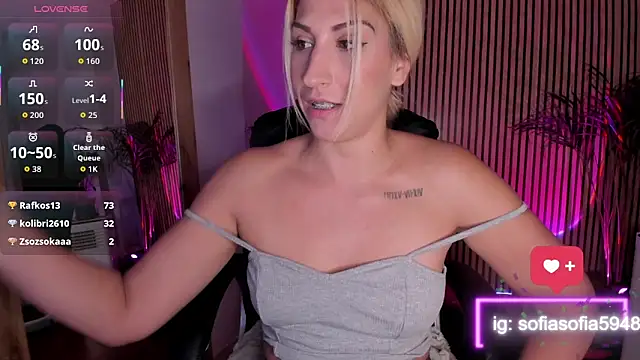 sofiah  online show from 4, 11, 2025