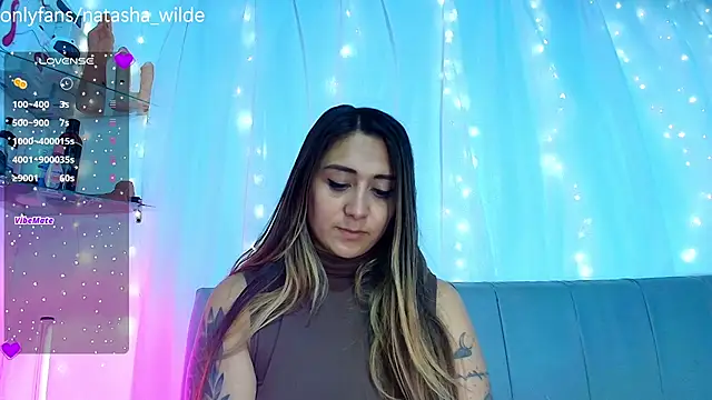 Natasha Wilde  online show from 8, 3, 2025