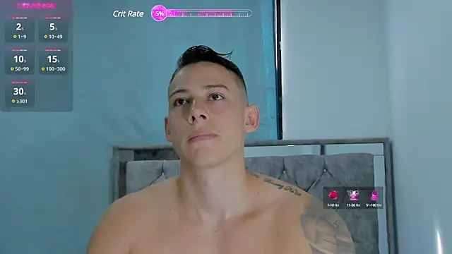 Muscle King Cum online show from 8, 1, 2025