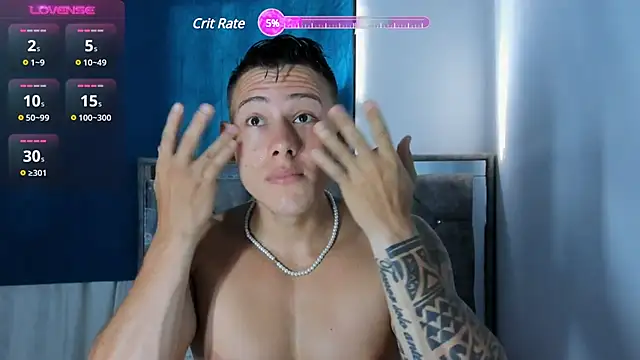 Muscle King Cum online show from 3, 2, 2025