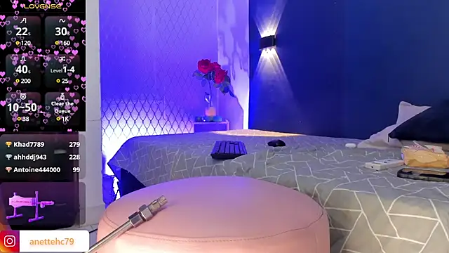 Snapshot of Anette_ chatting on 9, 1, 2025 Anette  online show from 9, 1, 2025