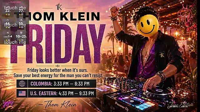 Snapshot of thomklein chatting on 17, 7, 2026 thomklein online show from 17, 7, 2026