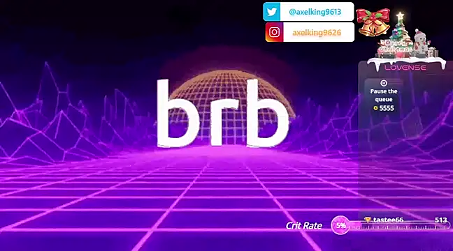 AxelKing1326 online show from 25, 12, 2024