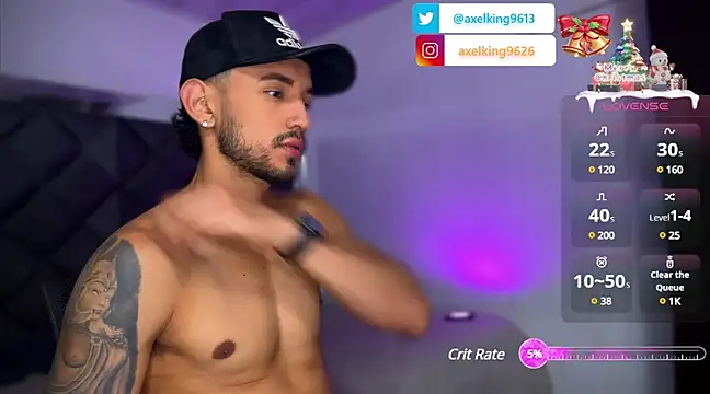 AxelKing1326 online show from 27, 12, 2024