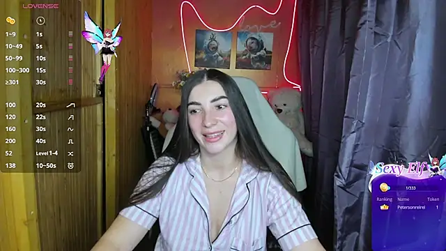 Fiery Brunette  online show from 13, 1, 2025