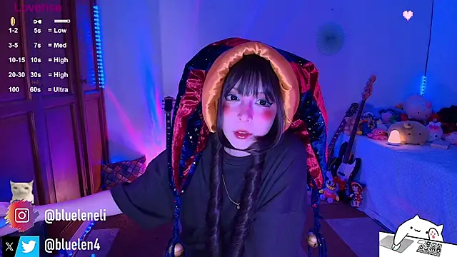 Snapshot of bluelen chatting on 28, 6, 2026 bluelen online show from 28, 6, 2026