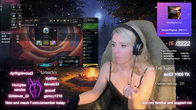 Snapshot of Lisaonthemoon chatting on 17, 12, 2024 Lisaonthemoon online show from 17, 12, 2024