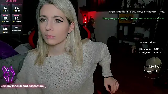 Lisaonthemoon online show from 5, 2, 2026