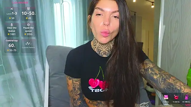 tattooedBabyy online show from 6, 3, 2026