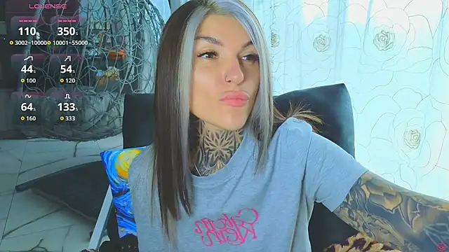 tattooedBabyy online show from 5, 8, 2026
