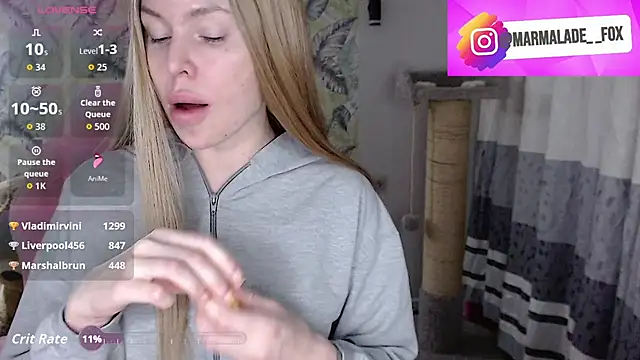 Marmalade Fox online show from 20, 3, 2026