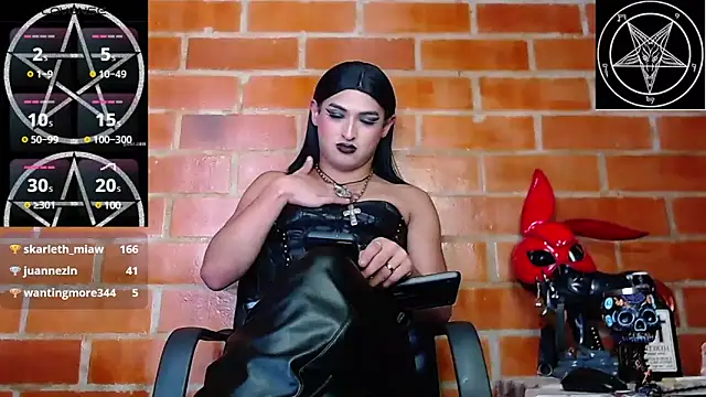 Domina Lilith online show from 30, 1, 2025