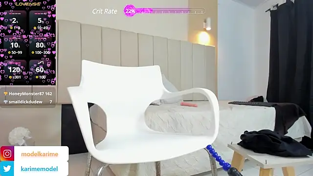 Snapshot of _karime_ chatting on 21, 1, 2025 karime online show from 21, 1, 2025