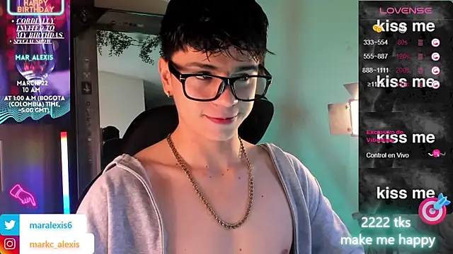 Snapshot of marckalexis chatting on 7, 3, 2025 marckalexis online show from 7, 3, 2025