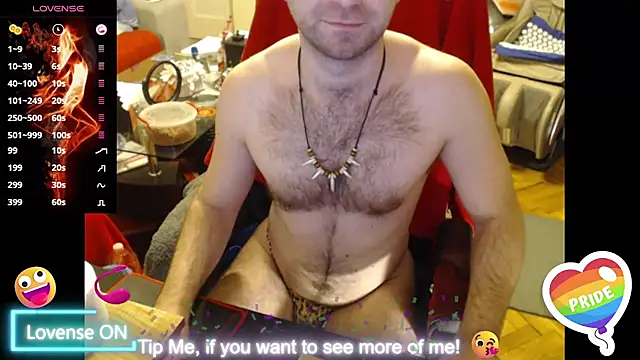 RealManHaveHairy online show from 7, 3, 2025