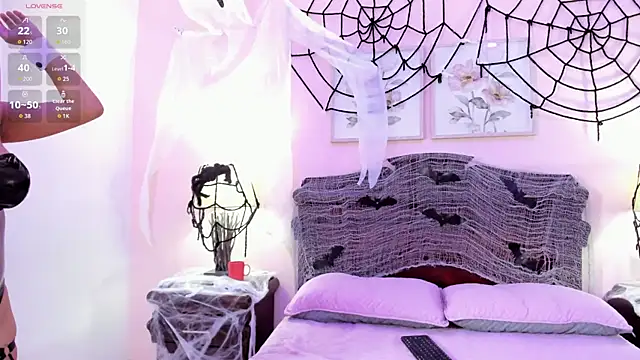 Snapshot of AriSweet chatting on 3, 10, 2025 AriSweet online show from 3, 10, 2025