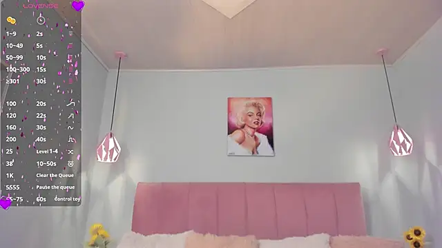 Snapshot of ScarletGV chatting on 13, 3, 2025 ScarletGV online show from 13, 3, 2025