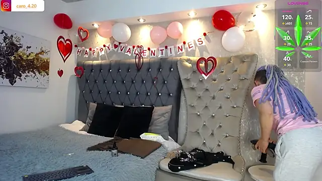 CaroFisher online show from 15, 2, 2026