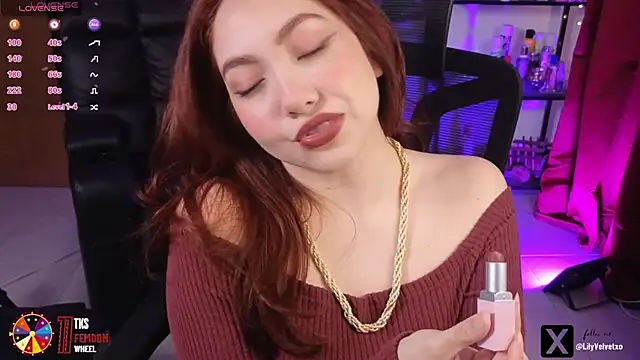 LilyVelvett online show from 17, 1, 2025