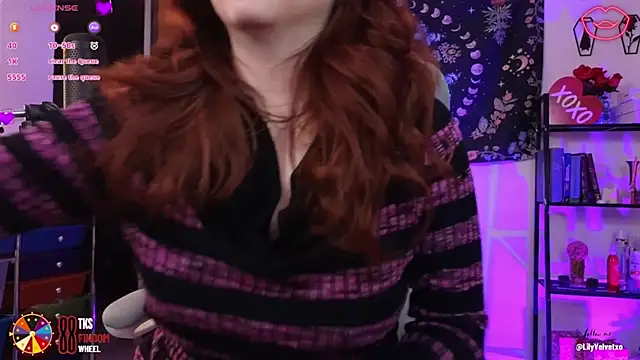 LilyVelvett online show from 21, 2, 2025