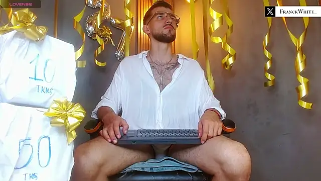 Mr WhiteCock online show from 3, 7, 2026
