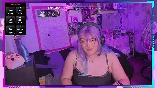 MegariaB online show from 6, 2, 2025