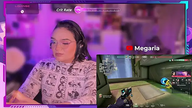 MegariaB online show from 15, 12, 2025