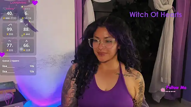 witchviolet online show from 3, 6, 2026