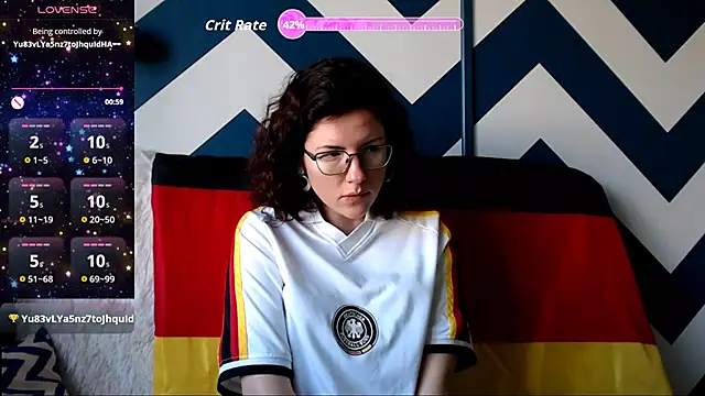 Snapshot of vaders_daughter chatting on 20, 9, 2025 vaders daughter online show from 20, 9, 2025
