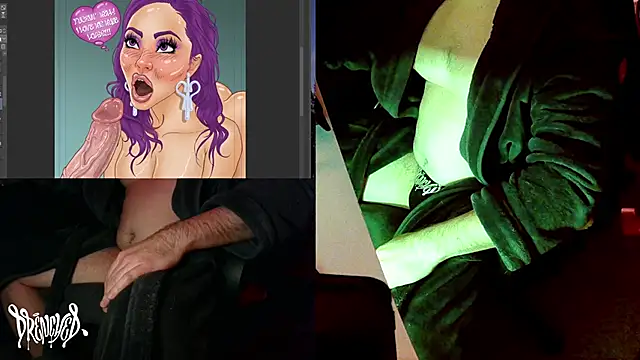 Snapshot of DrenchedArt chatting on 24, 12, 2024 DrenchedArt online show from 24, 12, 2024