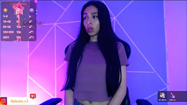 lilylouisee online show from 6, 11, 2025