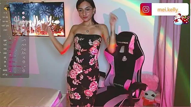 Mei Kelly online show from 31, 12, 2024