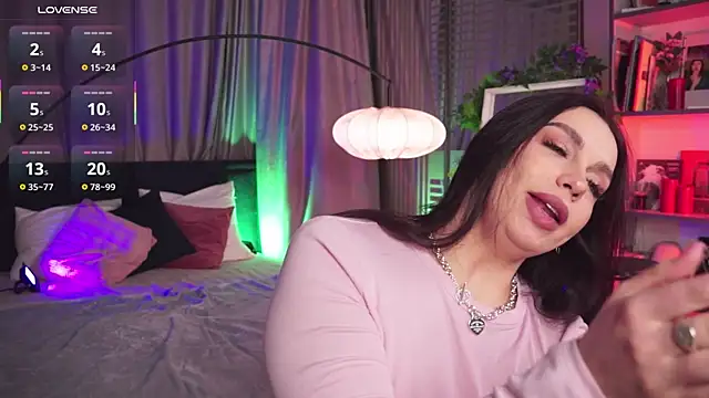 Snapshot of LunaNight chatting on 9, 2, 2025 LunaNight online show from 9, 2, 2025