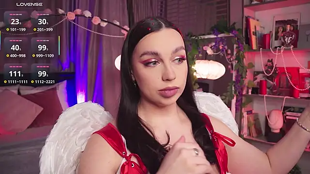 Snapshot of LunaNight chatting on 14, 2, 2025 LunaNight online show from 14, 2, 2025