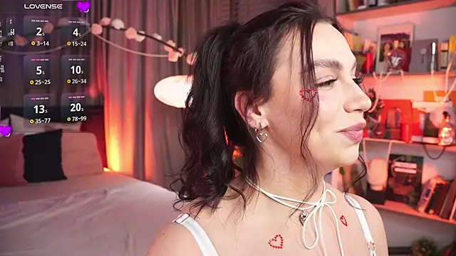 Snapshot of LunaNight chatting on 16, 2, 2025 LunaNight online show from 16, 2, 2025