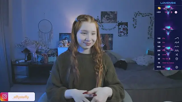 CallMeEffy1 online show from 26, 11, 2025