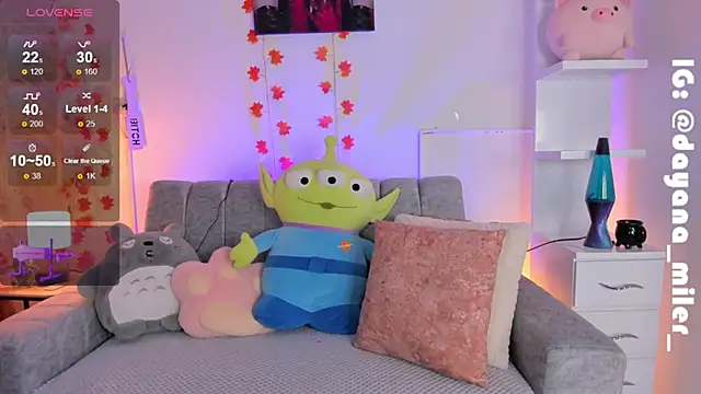  dayana miler online show from 24, 12, 2024