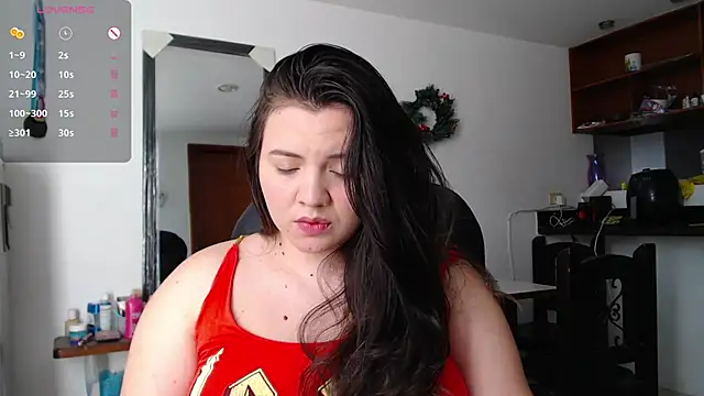 Snapshot of Sarahros1 chatting on 18, 12, 2024 Sarahros1 online show from 18, 12, 2024