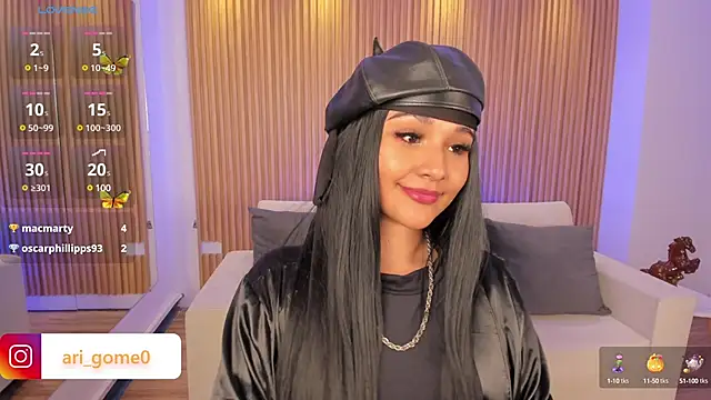Snapshot of ArigyGomez chatting on 12, 1, 2025 ArigyGomez online show from 12, 1, 2025