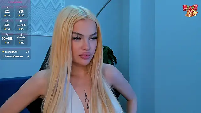 Angel Sapphire  online show from 9, 1, 2025