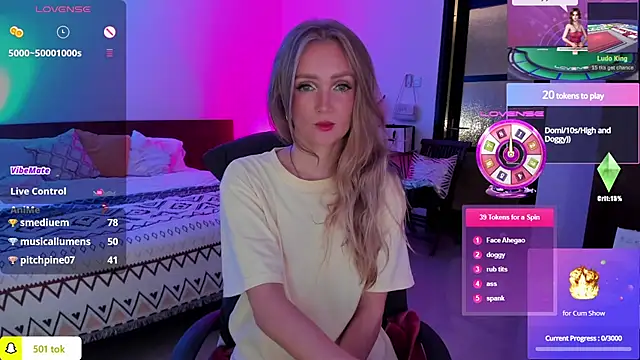 PrincessVS online show from 25, 1, 2025