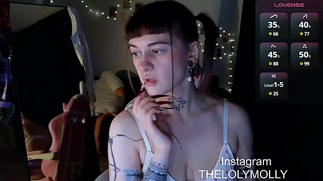 Snapshot of LolyMolli chatting on 19, 1, 2025 LolyMolli online show from 19, 1, 2025