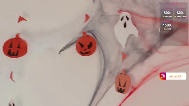 NinaInk online show from 1, 11, 2025