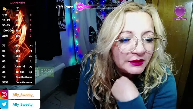 Snapshot of Ally_Sweety chatting on 30, 9, 2025 Ally Sweety online show from 30, 9, 2025