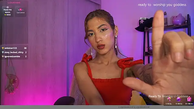 MissKorah online show from 10, 7, 2026