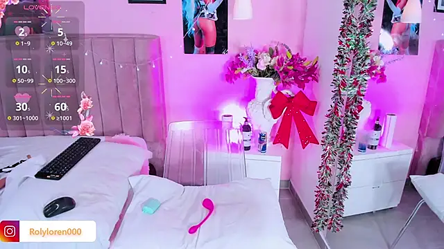 RolyLoren online show from 12, 12, 2024